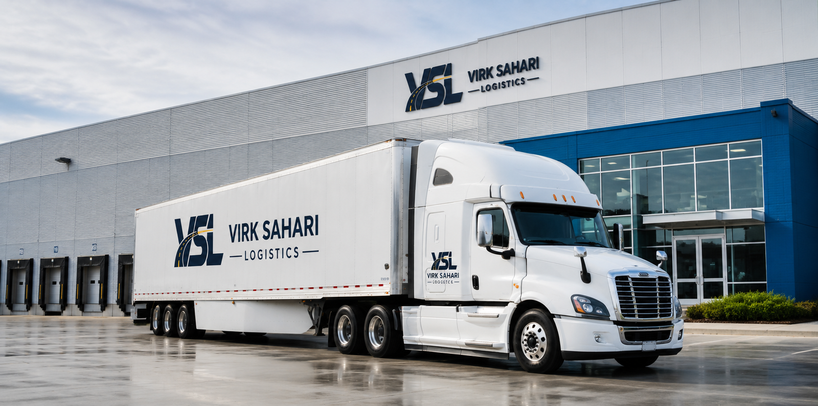 Virk Sahari Logistics Background